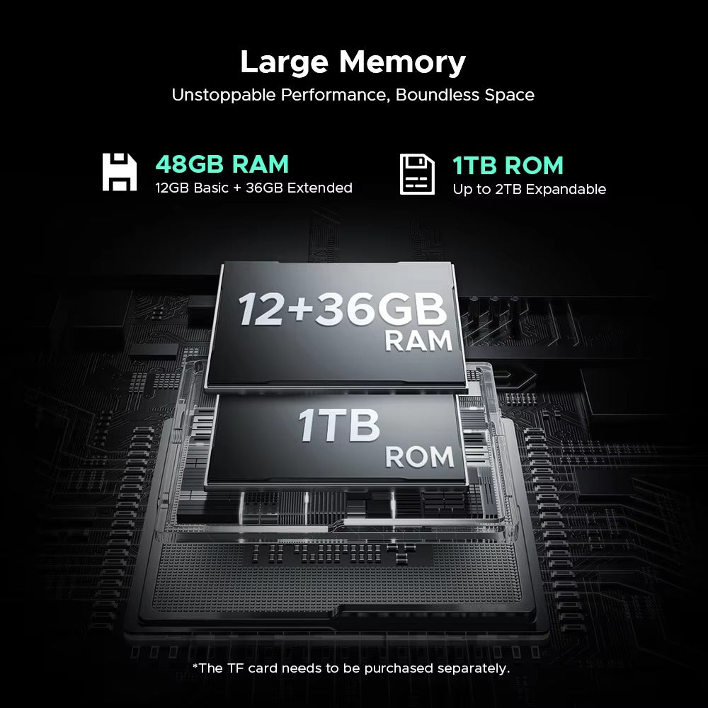 DOOGEE S200 Ultra Dimensity 7400 5G 11000mAh Android 15 Rugged Phone - Rugged Phones Only